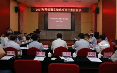 全国马铃薯主粮化项目年度中期汇报会在奇台召开_其它_网